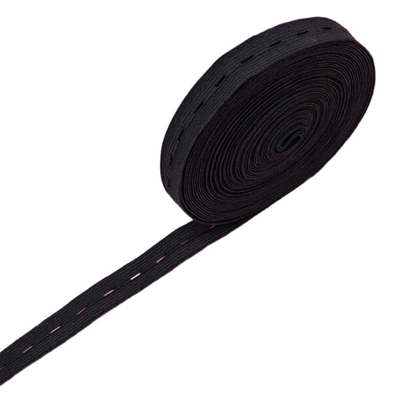 2.5cm Wide Eyelet Modifiable Strap 290cm Roll for Sewing Apparel Projects