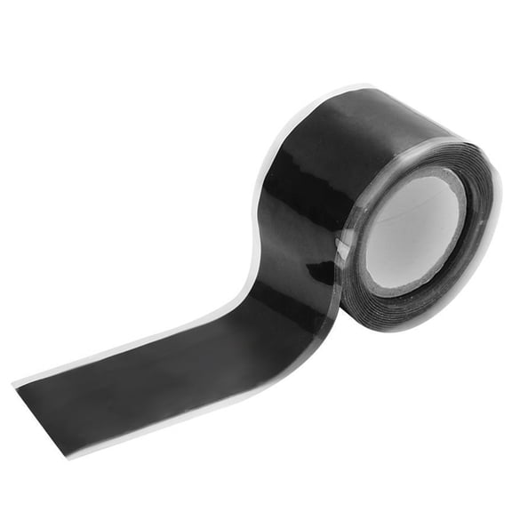 2.5cmx5M Self Sealing Fusing Silicone Tape Heavy Duty & Leak Proof Rubber Waterproof Hose Tape Pipe for Water Emergency