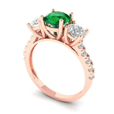 2.5ct Oval Cut Pink Crystal 18k Yellow Gold Engraving Statement Bridal Wedding Solitaire Designer Ring Size 3.5