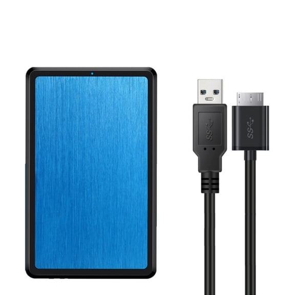 2.5inch HDD Case Box HDD Enclosure SSD SATA3.0 2.0 To USB Type C Adapter External Hard Drive Box Case Replacement