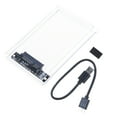 thumbnail image 1 of 2.5inch USB3.0 Clear External Hard Disk Case for Easy Data Access Hard Disk Enclosure Box, 1 of 8