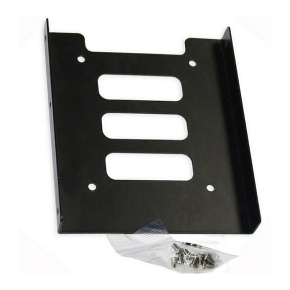 2.5inch to 3.5inch Desktop SSD Mounting Bracket Metal Adapter Tray for Easy Installation in PC Case