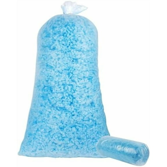 2.5lbs Bean Bag Filler Foam, Shredded Gel Memory Foam Filling, Premium Soft and Comfortable Pillow Stuffing Foam for Couch Cushion Dog Bed Chair Arts Crafts Stuffed Animal