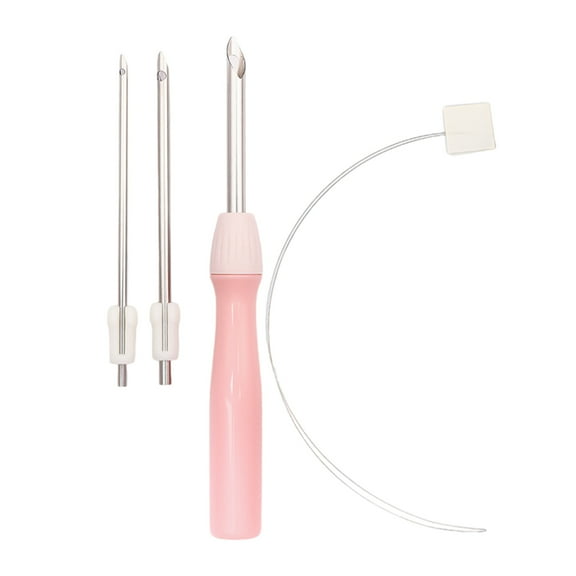 2.5mm/3.5mm/5mm Adjustable Punched Needle Set Embroidery Punched Needle Practical Punched Needle Tool Set for Craft