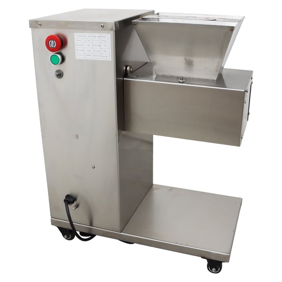 2.5mm Commercial Meat Slicer Vertical Electric Food Cutting Machine for Pork Beef Mutton and Pickles 110V