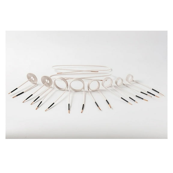 2.5mm Copper Wire 250 Heat Induction Heater Coil Kit For Magnetic Induction Heater Resistant For Removing Rusty Bolts And Nuts ,Flameless Heating