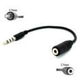 thumbnail image 1 of 2.5mm Female to 3.5mm Male Headset Adapter Headphone Jack Converter Supports Hands-free Microphone 79 for Samsung Galaxy Tab 4 NOOK 7.0 (SM-T230) E NOOK 9.6 (SM-T560) S2 NOOK 8.0 (SM-T710), 1 of 4
