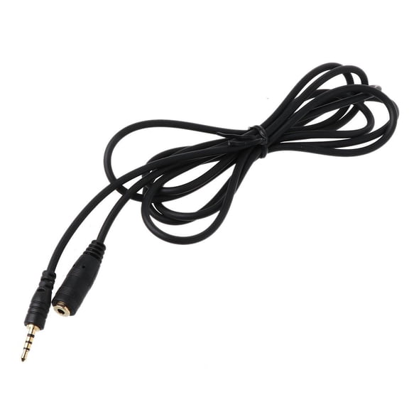2.5mm Gold Plated Stereo Plug Male Connector Audio Cable 4 Pole 3 Ring Extension