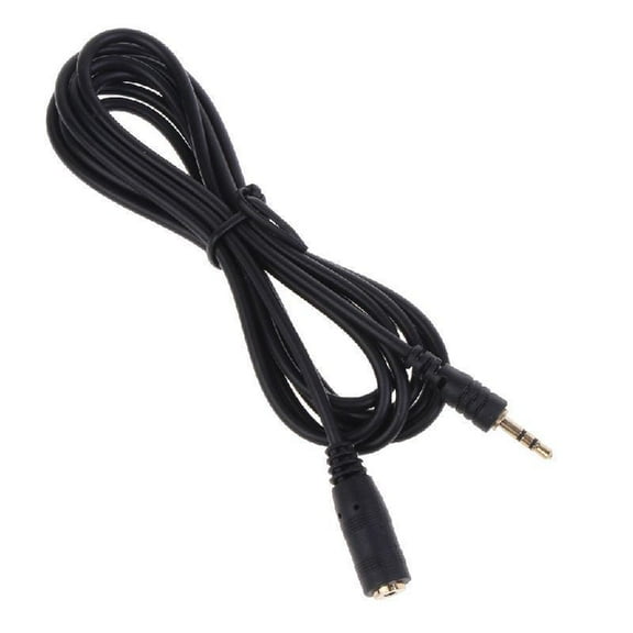 2.5mm Jack Connector Extension Cable Audio Extender Cord AUX Line for Headsets