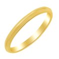 thumbnail image 1 of AFFY 2.5mm Knife Edge Comfort Fit Band Ring in 10k Yellow Gold Ring Size - 10.5, 1 of 1