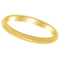 thumbnail image 1 of AFFY 2.5mm Knife Edge Comfort Fit Wedding Band Ring in 14k Yellow Gold Ring Size - 10, 1 of 1