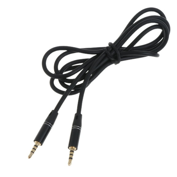 2.5mm Male To Male Stereo AUX Cable Adapter TRRS Car Headphone Speaker Laptop