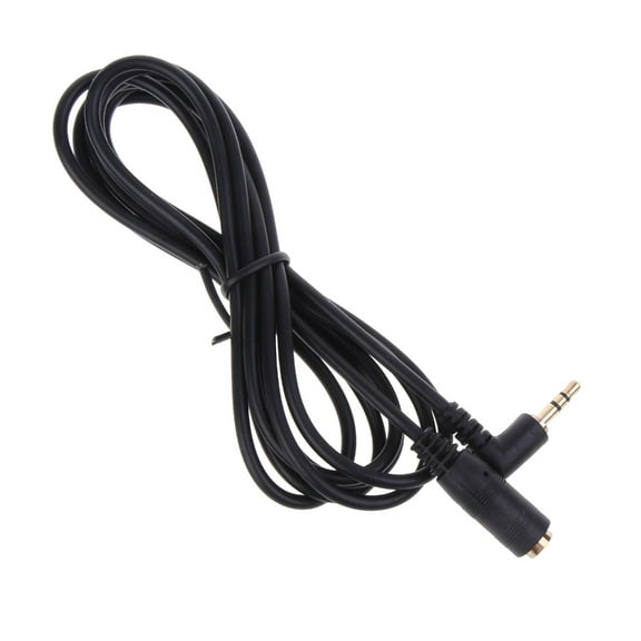 2.5mm Male to 2.5mm Female Jack 90 Right Angled Male To Female Audio Adapter