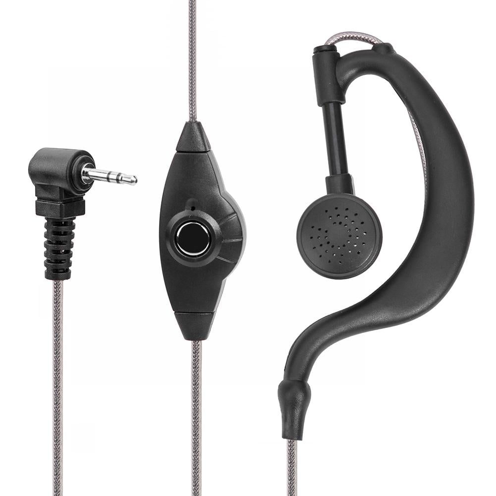 Auricular Walkie Talkie en forma de G, auricular con micrófono, auricular  de Radio PTT para Motorola, Cobra, MH230, MH230TPR, MR35, 1 pin, 2,5mm -  AliExpress