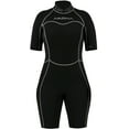 thumbnail image 1 of Akona 2.5mm Women's Shorty Wetsuit Grey 13, 1 of 2