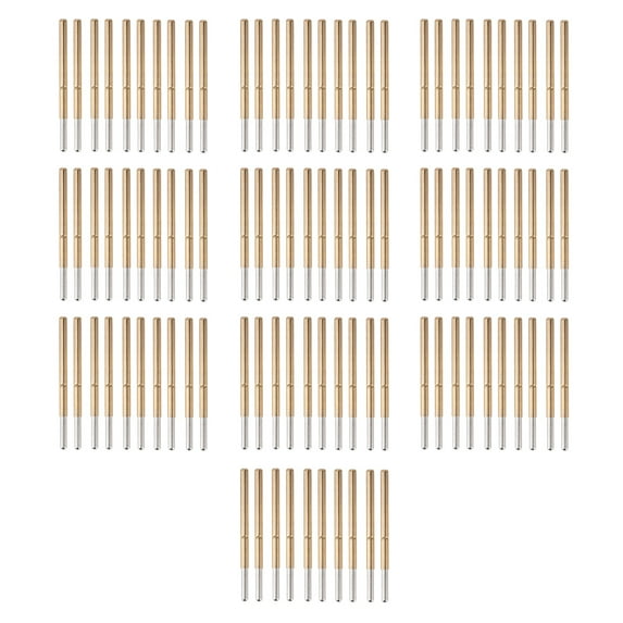 2.5mm Spring Test Probes, 100pc Kit, Brass Stainless Steel, Reliable ...