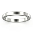 thumbnail image 1 of 2.5mm Wedding Band Solid 10k White Gold, 1 of 4