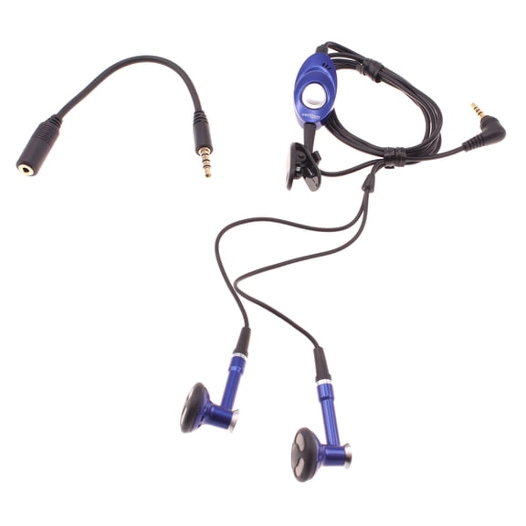 2.5mm to 3.5mm Adapter Headset for T-Mobile REVVL 7 5G - Earphones w Mic Headphones Earbuds Audio