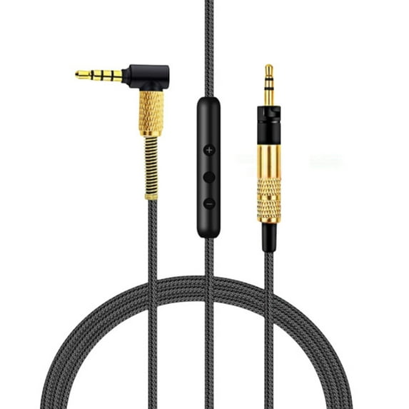 Quality Replacement 2.5mm to 3.5mm Cable for Over Ear 1/2/3 Headsets Wire Enhanced Sound Quality Transmission