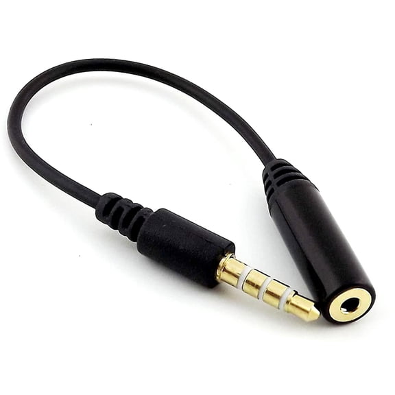 2.5mm to 3.5mm Headphone Adapter for OnePlus Nord N30 5G Phone - Earphone Jack Converter Earbud Headset Compatible With OnePlus Nord N30 5G Model