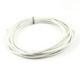 thumbnail image 1 of Unique Bargains 16.4ft 230°C Flexible Silicone High Temperature Braided Wire Cable White, 1 of 2