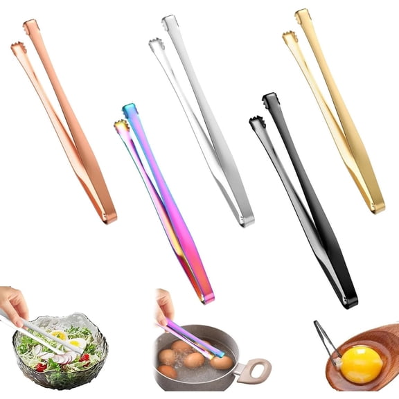 2/5pcs Egg Membrane Removal Tool, Chalaza Remover for Eggs, Egg Tool Chalaza Remover with Precision Toothed Tip, Stainless Steel Toothed Egg Shell Fragment Membrane Cracker Separator (#C)