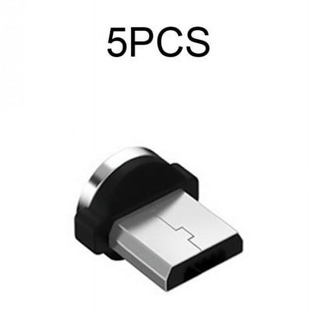 2/5pcs Round Cable plug Type C Micro USB C Plugs Fast Charging