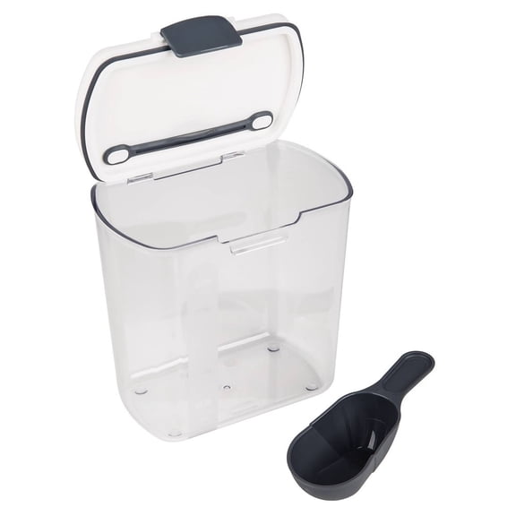 2.5qt Grain ProKeeper: Pantry Storage Container with Scoop & Wide Pour Spout, Dishwasher-Safe