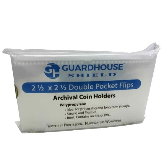 Flipper Coin Shell 2.5x2.5 Shield Coin Flips, 50 pack - Walmart.com