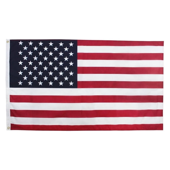 2.5x4 FT 30x48 Inches Presidential US American Flag Replacement Flag SolarMax Nylon (Embroidered Stars) and (Sewn Stripes) MADE IN THE USA Red, White, and Blue