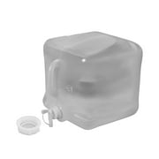 2.6/5.2-Gallon Camping Water Storage Container, Water Container for Outdoors Hiking, Collapsible Water Jug, Portable Water Tank with Spigot, Emergency Water Storage for Survival Kits Bpa-Free