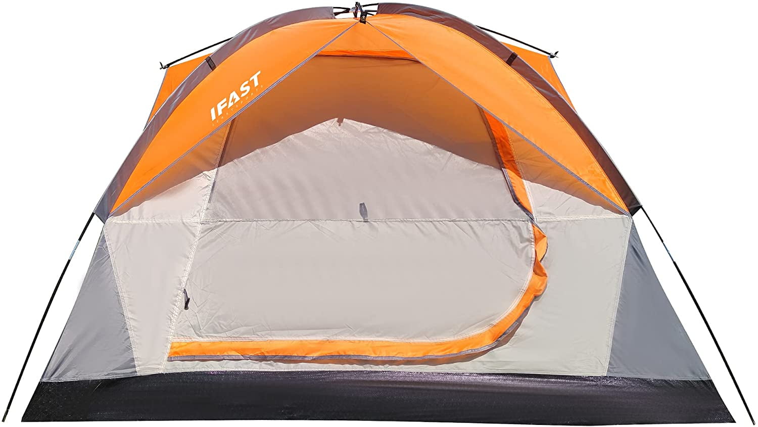 2/6 Family Camping Tents, Outdoor Double Layers Waterproof Windproof