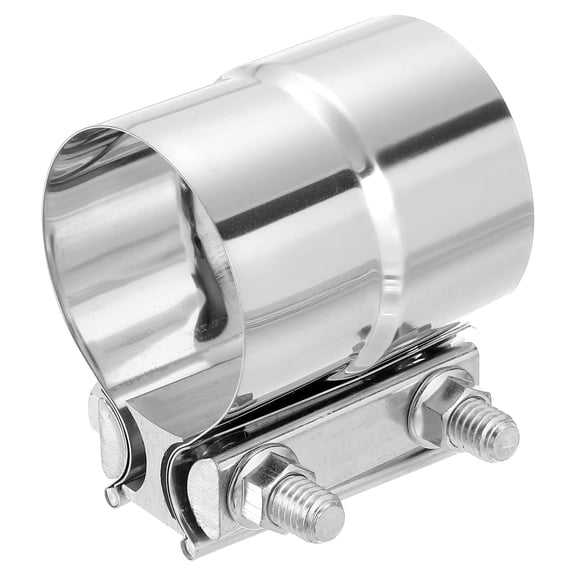 2.6 Inch Clamp, Butt Joint Band Clamp For 2.6" OD To 2.6" ID Pipe