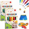 Seo2 3d Drawing 2×6 Pack 3D Magic Popcorn Pens – Heat-Activated Puffy Drawing Pens for ...