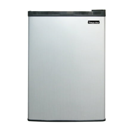 MAGIC CHEF 2.6 cu. ft. Mini Fridge in Stainless Steel, HMAR265SE