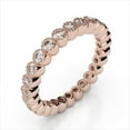 thumbnail image 1 of 2.60 Ct Brilliant Cut Round Natural Moissanite Wedding Rings for Ladies Fine 18K Rose Gold, 1 of 5