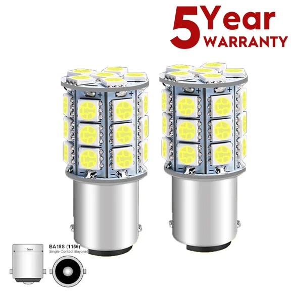 2 6000K Bright Led Light Bulbs For Craftsman Lt 2000 Lt1000 Lt11 Garden Tractor