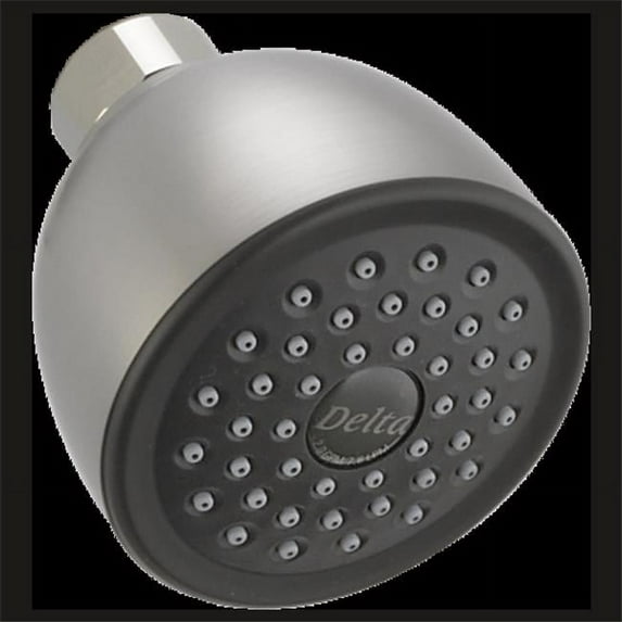 2.62 in. Brilliance Stainless Single Function Shower Head with Touch Clean Technology