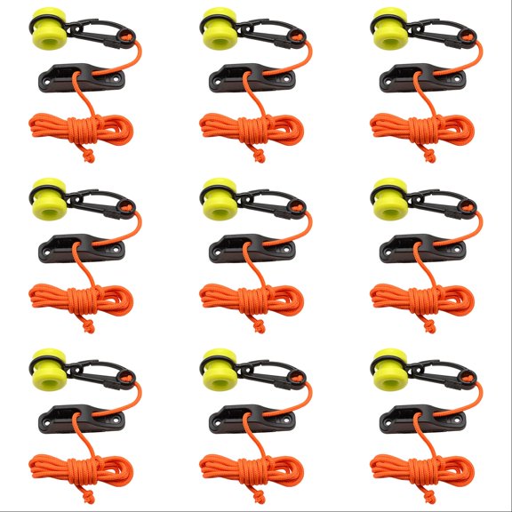 2.64" Fishing Downrigger Weight Retriever Kit – Downrigger Snap Release & Line Release Clips with Leader Snap for Planer Board Trolling, Offshore Fishing Gear