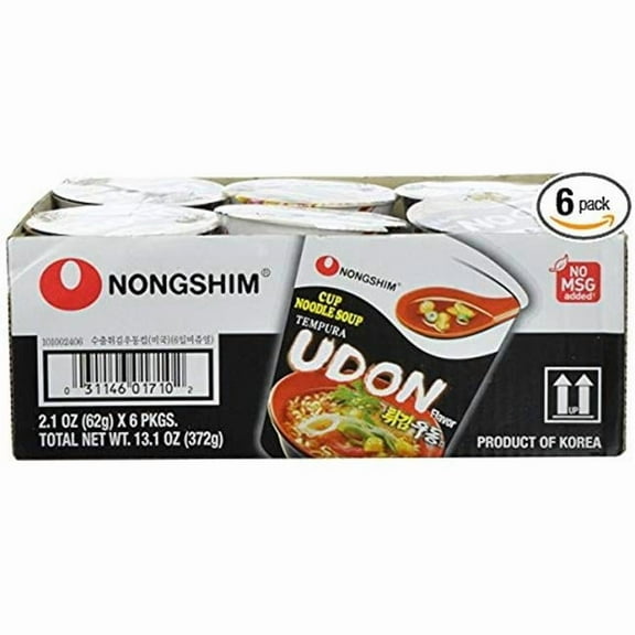 2.64 oz Tmpura Udon Soupcup Noodle, Pack of 6