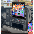thumbnail image 1 of 2+64G 9.7in Double Din Car Stereo Radio for Chevrolet Tahoe 2003 2004 2005 2006 - with Carplay and Android Auto GPS Navigation, Backup Camera, Bluetooth, WiFi, FM/RDS SWC Mirror Link, 1 of 15