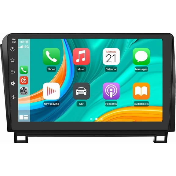[2+64G] Android 13 Car Radio Stereo for Toyota Tundra 2007-2013 Toyota Sequoia 2008-2018 with Wireless Carplay & Android Auto, 10-inch Touch Screen Head Unit