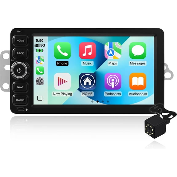2+64G Android 14 Car Stereo radio for Chevrolet Silverado Impala Tahoe GMC Sierra Yukon Hummer H2 Built-in Wireless Carplay/Android Auto/GPS/Bluetooth/FM