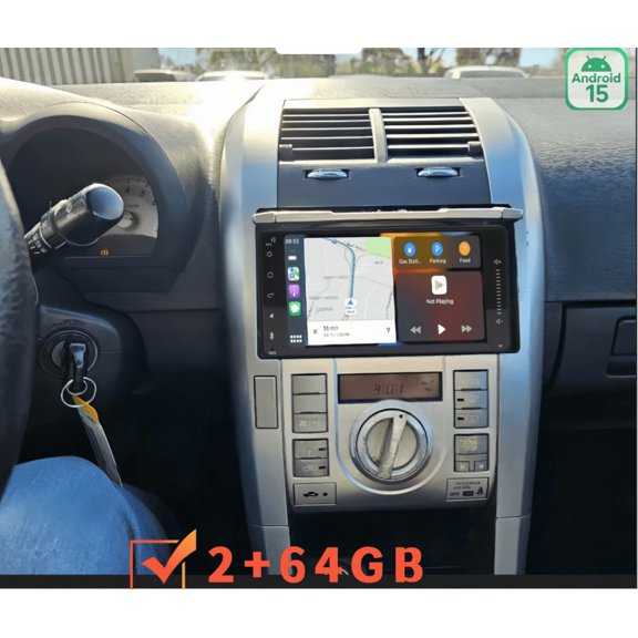 2+64G Android 15 Car Stereo for Toyota Scion tC 2010 2011 2012 2013 2014 2016 Fit for Carplay Android Auto 7in Car Radio with GPS WiFi Bluetooth FM/RDS SWC Split Screen + AHD Backup Camera