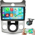 thumbnail image 1 of [2+64G] Car Stereo for Kia Forte 2009-2017 with Wireless Carplay and Android Auto - 9 Inch Touch Screen Android Car Radio - DSP/WiFi/GPS/SWC/Bluetooth/FM/RDS + AHD Backup Camera, 1 of 8
