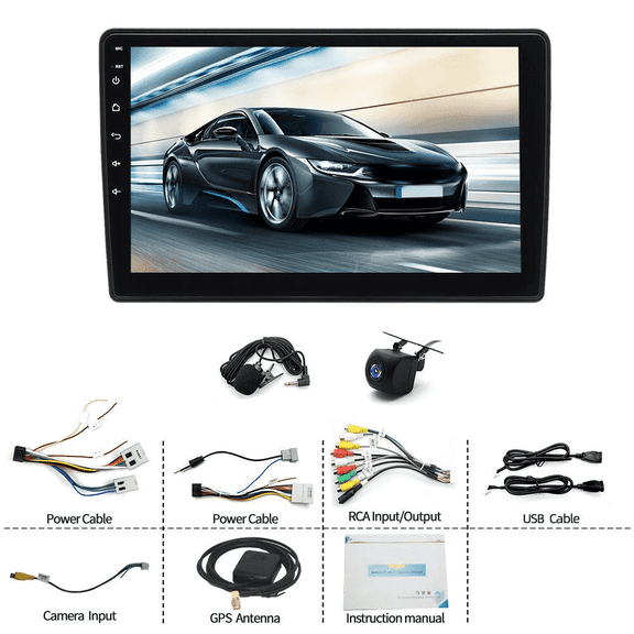 2+64G Car Stereo for Nissan Frontier/Pathfinder 2005-2008 with Carplay Android Auto 9in Touchscreen Android 15 Car Radio Player with Bluetooth Wifi GPS Navi Mirror Link FM/RDS SWC