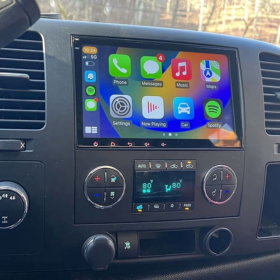 2+64GB 8inch Android Car Stereo For Chevy Silverado 2007-2013 - Wireless CarPlay & Android Auto with DAB+ Radio, DVR & Steering Wheel Control & AHD Camera