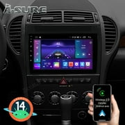 2+64GB Android 14 Car Radio Stereo for Mercedes Benz SLK Class R171 2004-2010, 9 Touchscreen Wireless CarPlay GPS Nav WiFi Bluetooth DSP RDS SWC