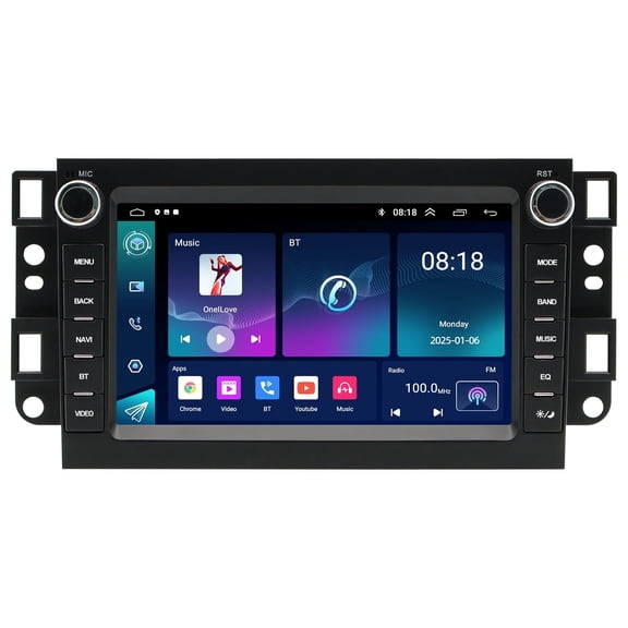 2+64GB Android 14 Car Stereo for Chevy Aveo/Captiva, 7in w/Carplay & Auto