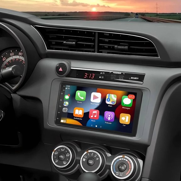 2+64GB Android 15 Car Stereo for Scion TC 2005-2016, 7-Inch GPS Head Unit with Wireless CarPlay & Android Auto, WiFi Bluetooth FM/RDS SWC Mirror Link & Backup Camera